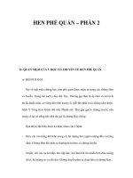 HEN PHẾ QUẢN – PHẦN 2 ppsx