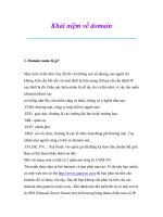 Khái niệm về domain ppsx