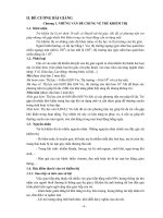 ĐẠI CƯƠNG VỀ GIÁO DỤC TRẺ KHIẾM THỊ Phần 2 ppsx