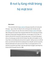 8 nơi lạ lùng nhất trong hệ mặt trời pot