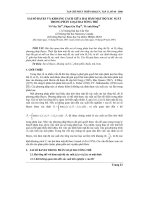 Báo cáo nghiên cứu khoa học: 