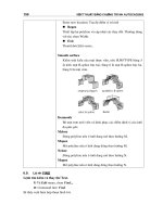 giáo trình học Autocad 2002 tiếng việt phần 9 doc