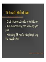 Giải phẫu bệnh - Ung thư part 5 pdf