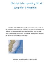 Nhìn lại thảm họa động đất và sóng thần ở Nhật Bản pdf