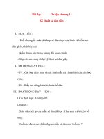 Giáo án lớp 1 môn Thủ Công: Bài dạy :Ôn tập chương 1 :Kỹ thuật xé dán giấy ppsx