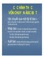 Bài giảng trao đổi chất qua màng tế bào part 5 pps