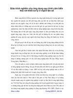 Giáo trình nghiên cứu ứng dụng quy trình cảm biến hóa với khối xử lý vi mạch tần số p1 pps