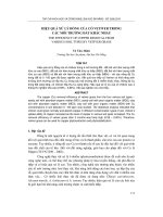 Báo cáo nghiên cứu khoa học: 