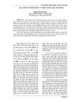 Báo cáo nghiên cứu khoa học: 