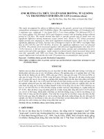 Báo cáo nghiên cứu khoa học: 