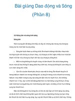 Bài giảng Dao động và Sóng (Phần 8) potx