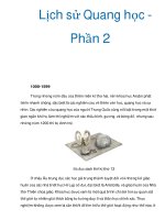 Lịch sử Quang học Phần 2 potx
