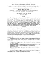 Báo cáo nghiên cứu khoa học: 