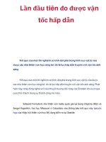 Lần đầu tiên đo được vận tốc hấp dẫn ppsx