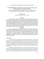 Báo cáo nghiên cứu khoa học: 