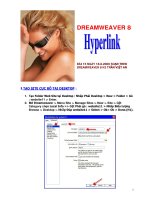 học dreamweaver 8 hyperlink siệu liên kết ppsx