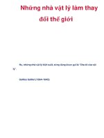Những nhà vật lý làm thay đổi thế giới pps