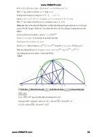 bộ đề thi vào lớp 10 các trường chuyên từ bắc đến nam 2009 - 2010 với đáp án chi tiết phần 5 ppt