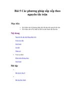 Cấu trúc dữ liệu và giải thuật I - Bài 5 docx