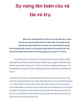 Sự nóng lên toàn cầu và tia vũ trụ pdf