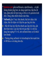 Bệnh học thủy sản : Các loại thuốc thương dùng part 4 potx