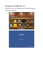 Facebookv2.1.1 (NoBIS) 5.0 - 6.01 phần mềm hỗ trợ các bạn vào FaceBook doc