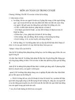 giáo trình An toàn lao động trong Cơ Khí doc