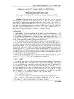 Báo cáo nghiên cứu khoa học: 