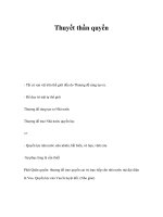 Thuyết thần quyền ppt