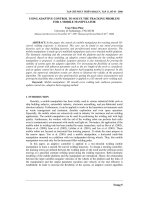 Báo cáo nghiên cứu khoa học: 