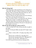 Quy trình kỹ thuật cây cao su - Phần 3 Quy trình kỹ thuật bảo vệ thực vật - Chương 3 doc