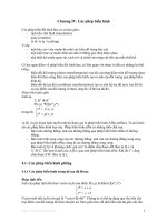 Đồ họa máy tính - Chương 4 pptx