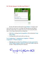 Thủ thuật Windows 7: Phần 9 pptx
