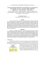 Báo cáo nghiên cứu khoa học: 