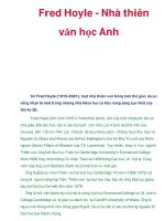 Fred Hoyle - Nhà thiên văn học Anh doc