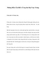 Những Điều Cần Biết về Ung thư Đại Trực Tràng doc