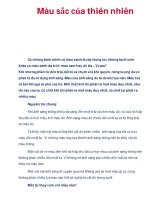 Màu sắc của thiên nhiên ppt