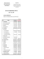 CÔNG TY cổ PHẦN vận tải và THUÊ tàu BIỂN VIỆT NAM báo cáo tài chính hợp nhất tóm tắt qúy IV năm 2009