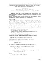 Báo cáo nghiên cứu khoa học: 