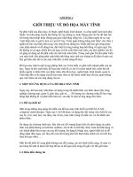 Đồ họa máy vi tính - Chương 1 pdf