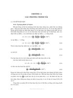 Mô hình số trong động lực biển - Chương 2 docx