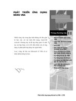 Phát triển AutoCAD bằng ActiveX & VBA - Chương 11 ppsx