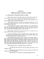 Thiết kế và qui hoạch công trình công nghiệp cơ khí - Chương 3 pdf