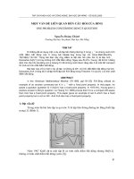 Báo cáo nghiên cứu khoa học: 