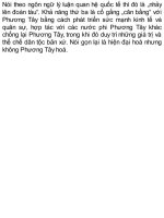 Sự đụng độ giữa các nền văn minh - Samuel Huntington Phần 8 pdf