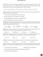bộ đề cấp tốc ôn luyện môn vật lí 2011 mới và hãy tất cả đầu có đáp án phần 6 docx