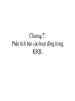 Kiểm soát quản lý - Chương 7 ppt