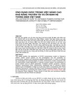 Báo cáo nghiên cứu khoa học: 