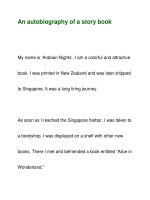 An autobiography of a story book pptx