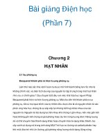 Bài giảng Điện học (Phần 7) pot